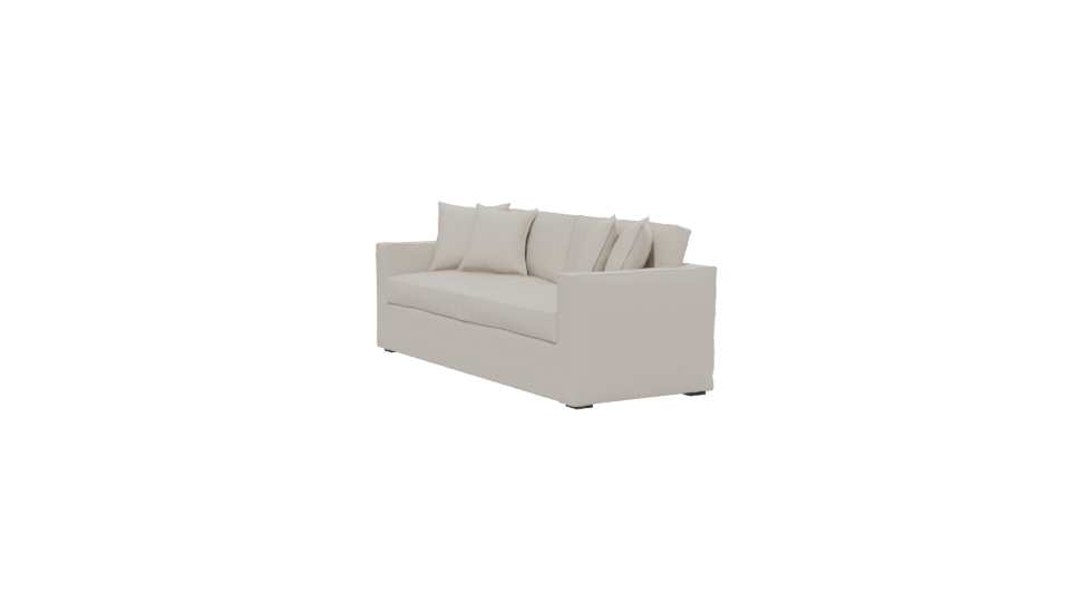 Minimalist Modern Sofa 3D Model - Professional 3D Model Render 13