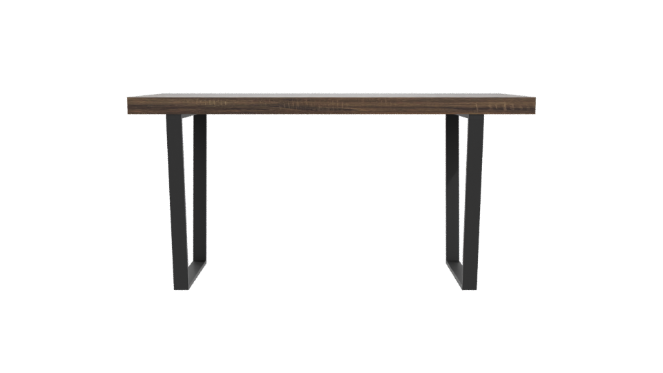 Stylish Wooden Office Table 3D - Professional 3D Model Render 11