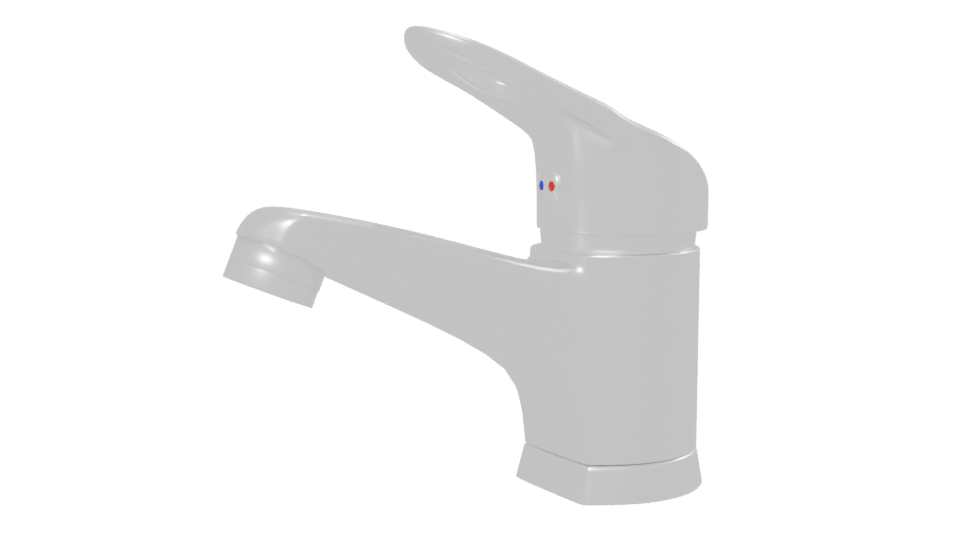 Modern Bathroom Faucet 3D - Professional 3D Model Render 13