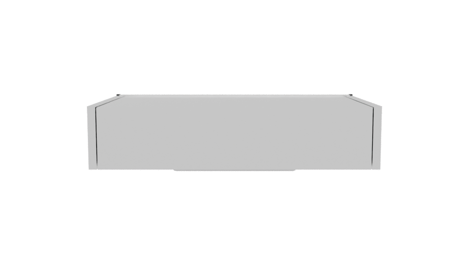 Conventional Kitchen Exhaust Hood 3D - Professional 3D Model Render 5