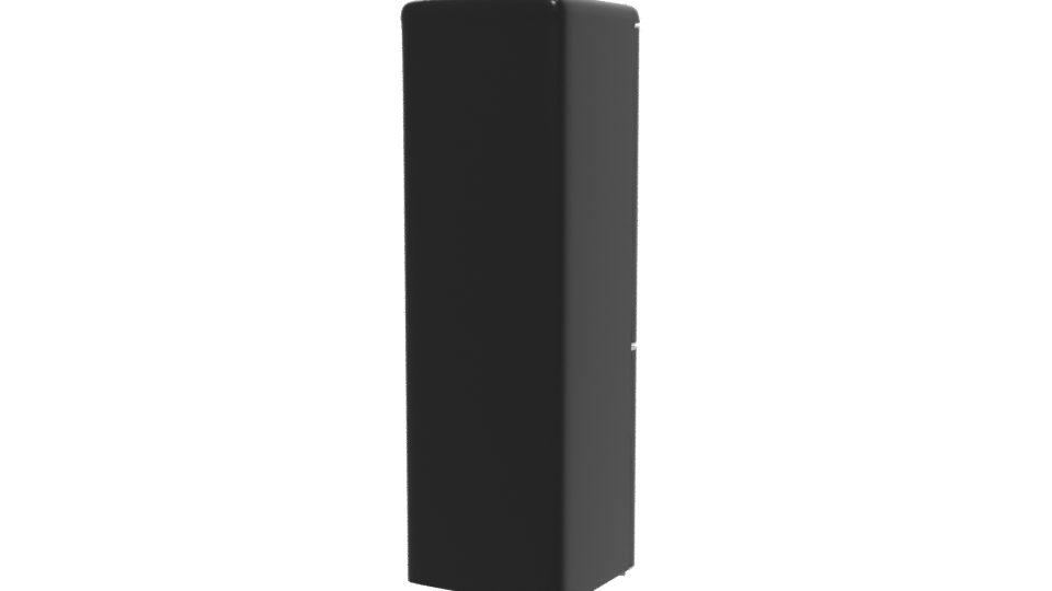 Sleek Modern Refrigerator Model - Professional 3D Model Render 6
