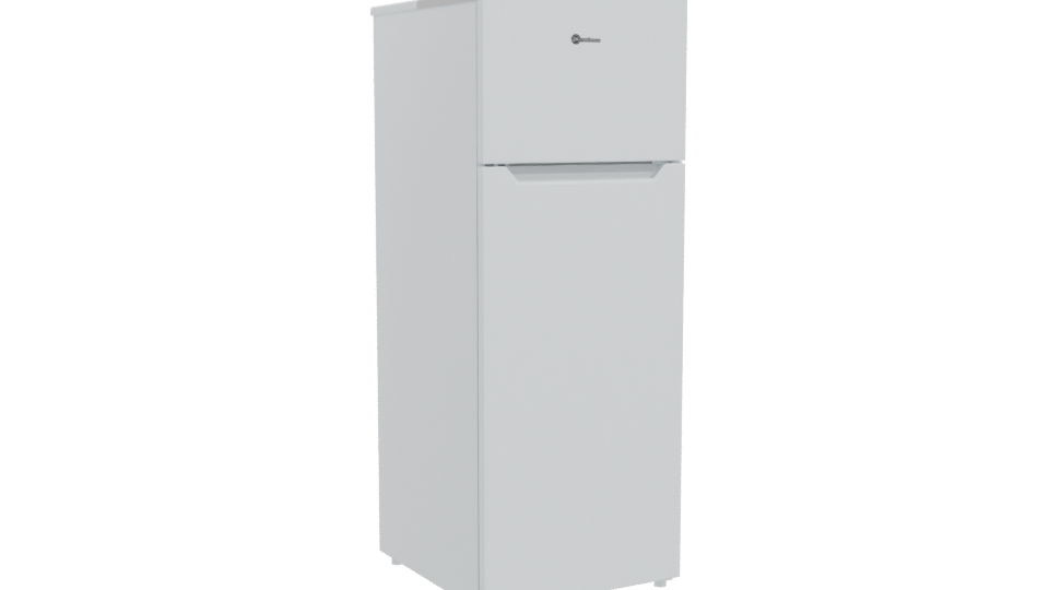 Sleek White Refrigerator 3D - Professional 3D Model Render 10