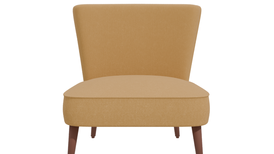 Stylish Modern Accent Chair 3D - Professional 3D Model Render 11
