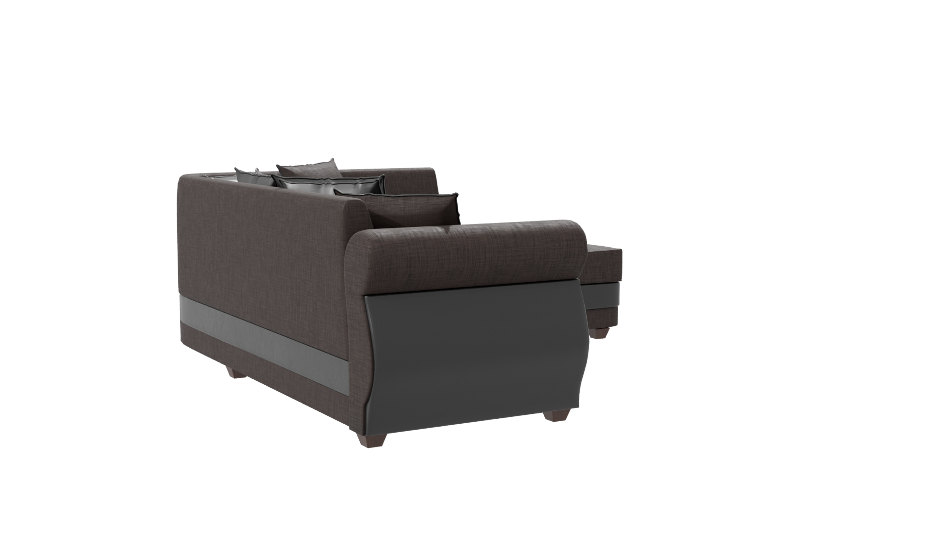 Luxurious Modern Sectional Sofa 3D - Professional 3D Model Render 22