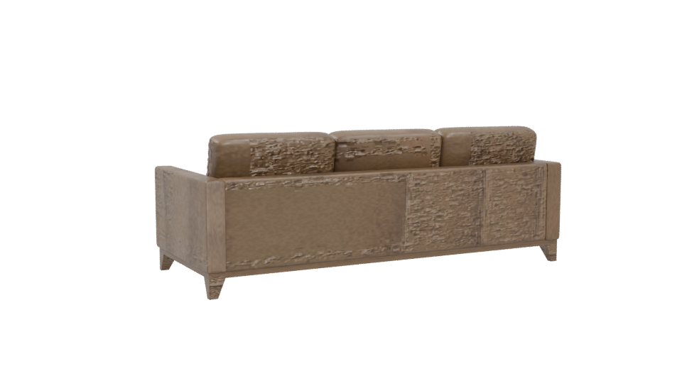 Left Sectional Sofa Lilyrose 3D - Professional 3D Model Render 4