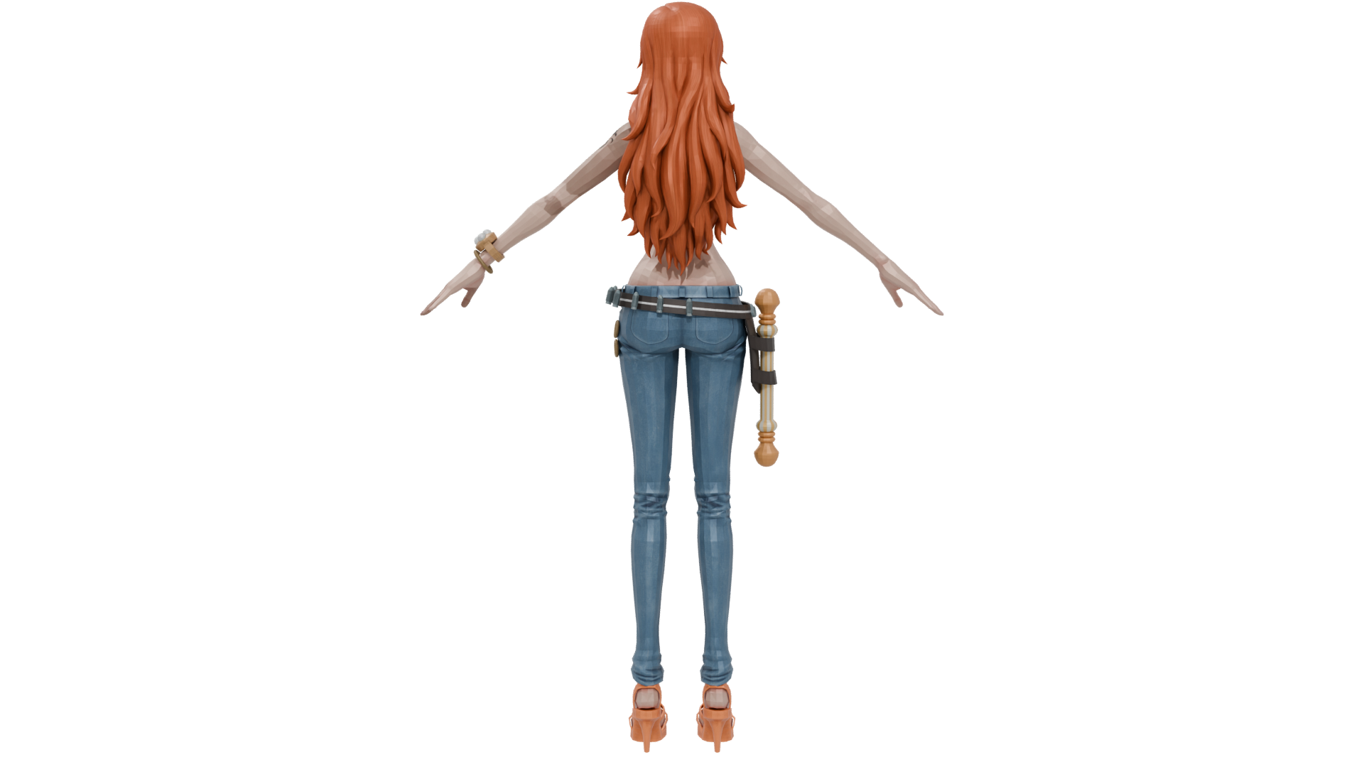 Stylized 3D Character Model - Professional 3D Model Render 5