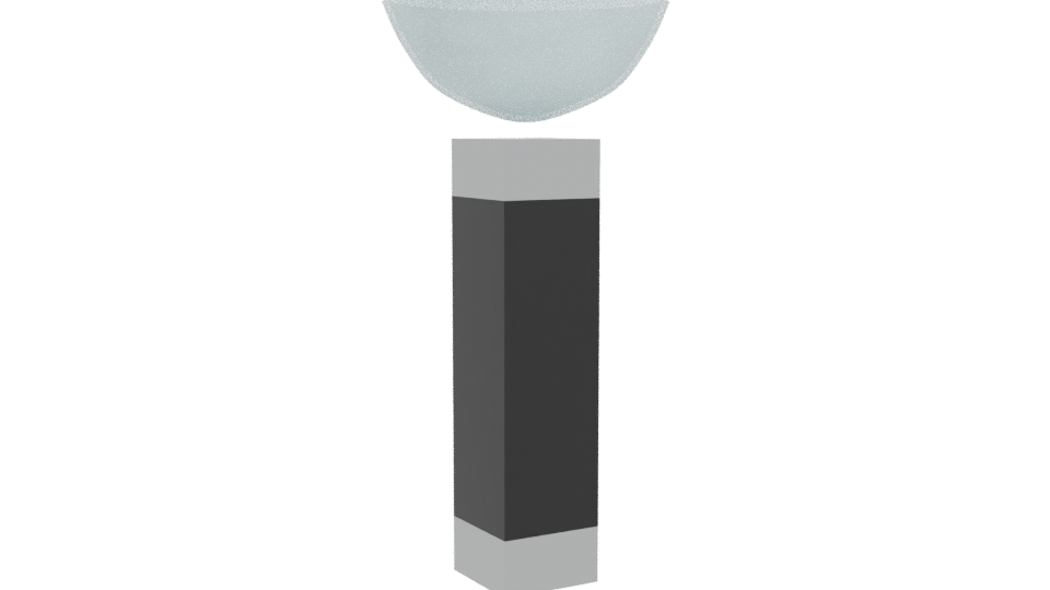 Stylish Bathroom Sink Design - Professional 3D Model Render 4