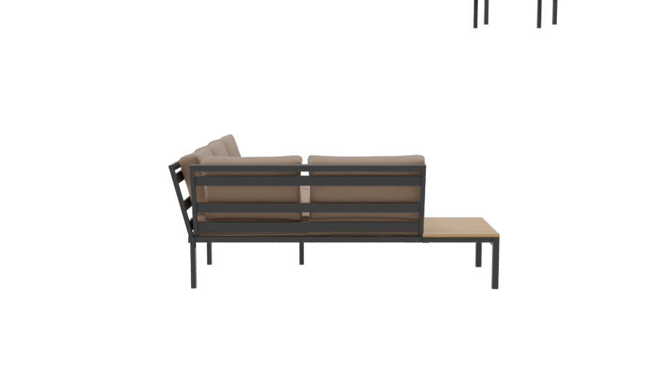 Modern Outdoor Sofa Set 3D - Professional 3D Model Render 8