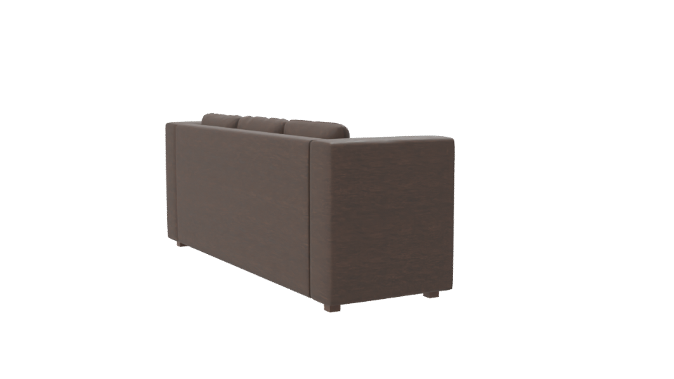 Cozy Fabric Sofa 3D Model - Professional 3D Model Render 7