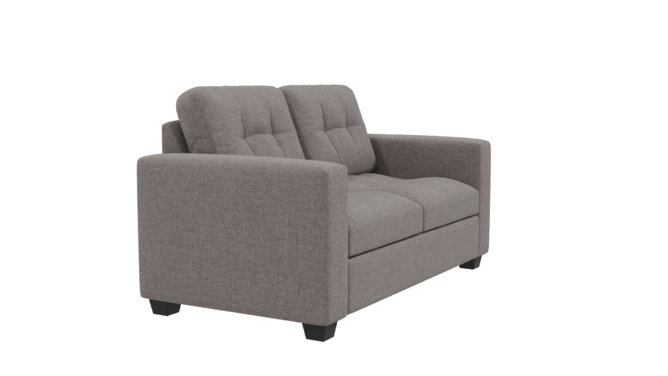Stylish Two-Seat Sofa 3D Model - Professional 3D Model Render 9