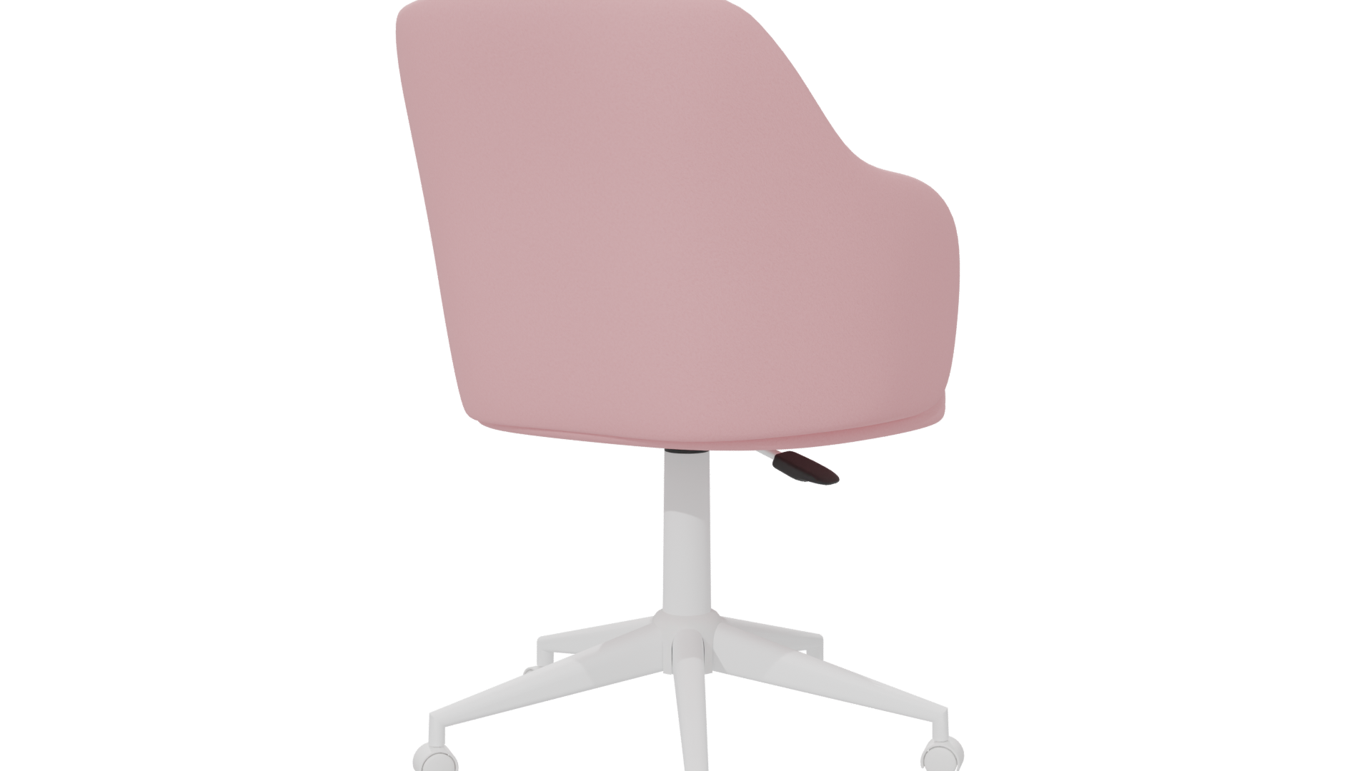 Stylish Pink Office Chair 3D - Professional 3D Model Render 18