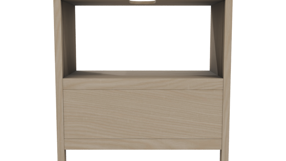 Contemporary Nightstand 3D Model - Professional 3D Model Render 5