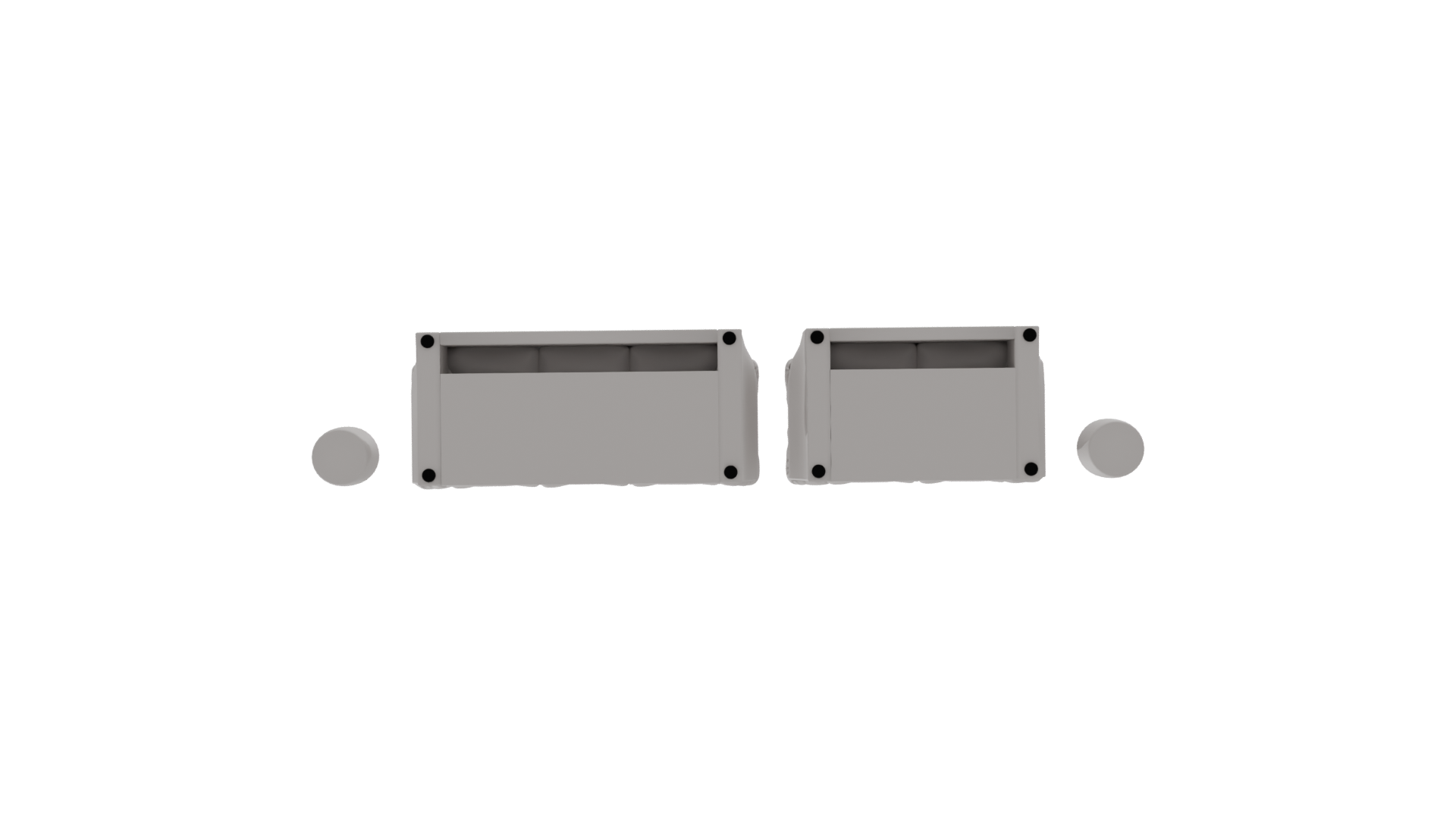 JUEGO LIVING CANAVARO 3-2-2 PUFF