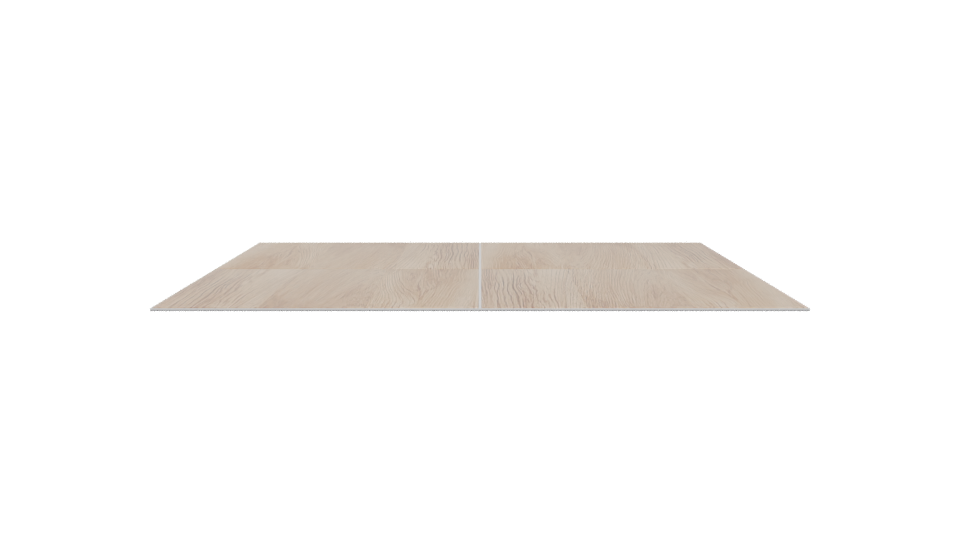 Elegant Wooden Floor Panel 3D - Professional 3D Model Render 5