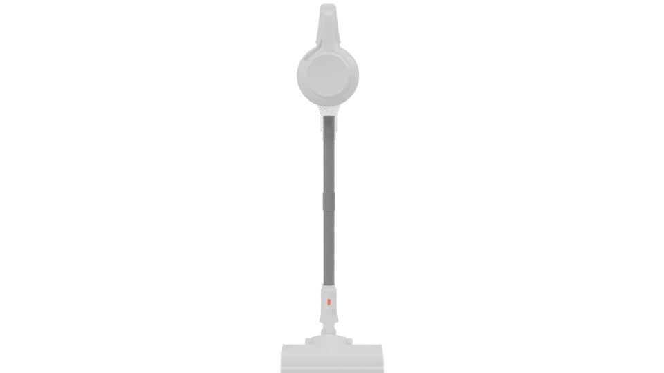 Compact Cordless Vacuum Cleaner Model - Professional 3D Model Render 2