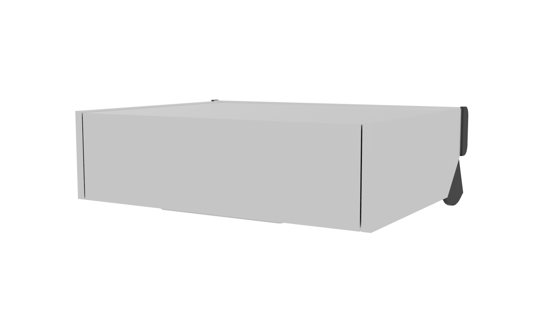 Conventional Range Hood 3D Model - Professional 3D Model Render 6