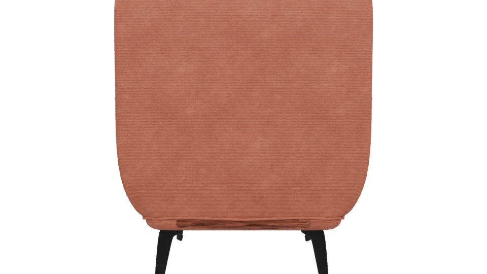 Contemporary Fabric Lounge Chair 3D - Professional 3D Model Render 5