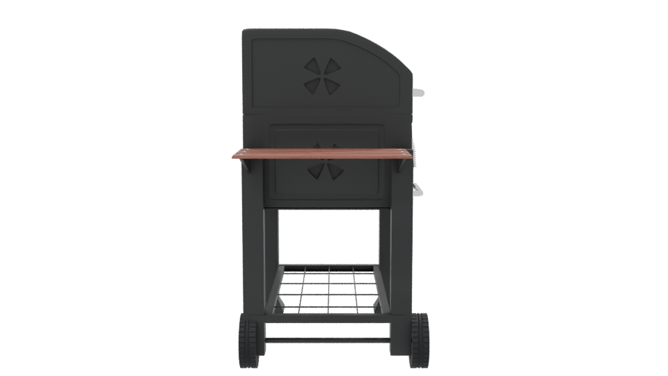 Outdoor Grill Barbecue 3D Model - Professional 3D Model Render 8