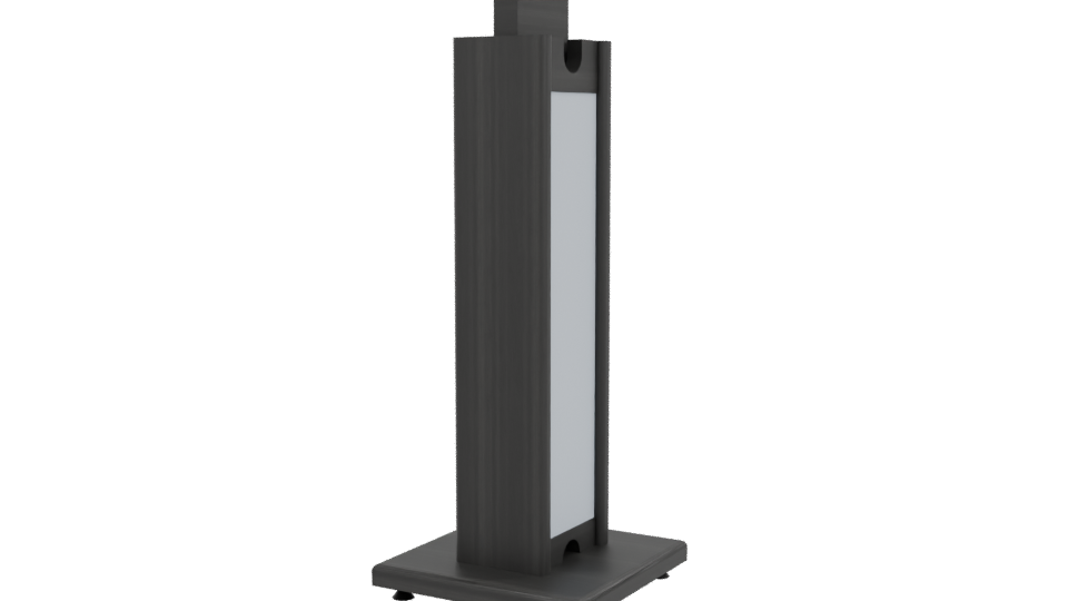 Minimalist Display Stand 3D Model - Professional 3D Model Render 3