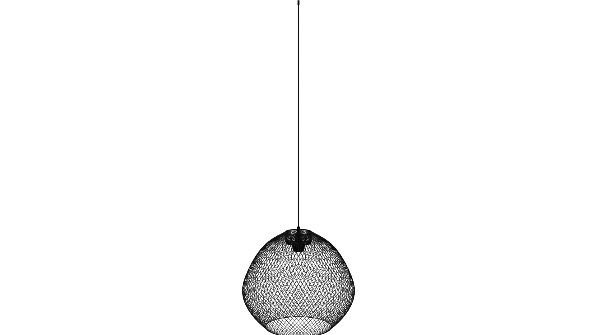 Stylish Pendant Light Fixture 3D - Professional 3D Model Render 5