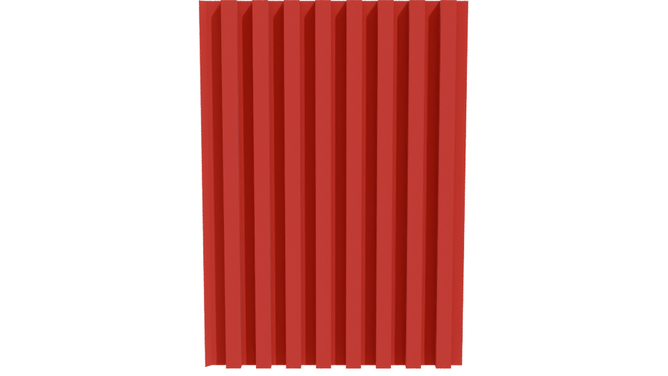 Stylish Red Plastic Cup Model - Professional 3D Model Render 11