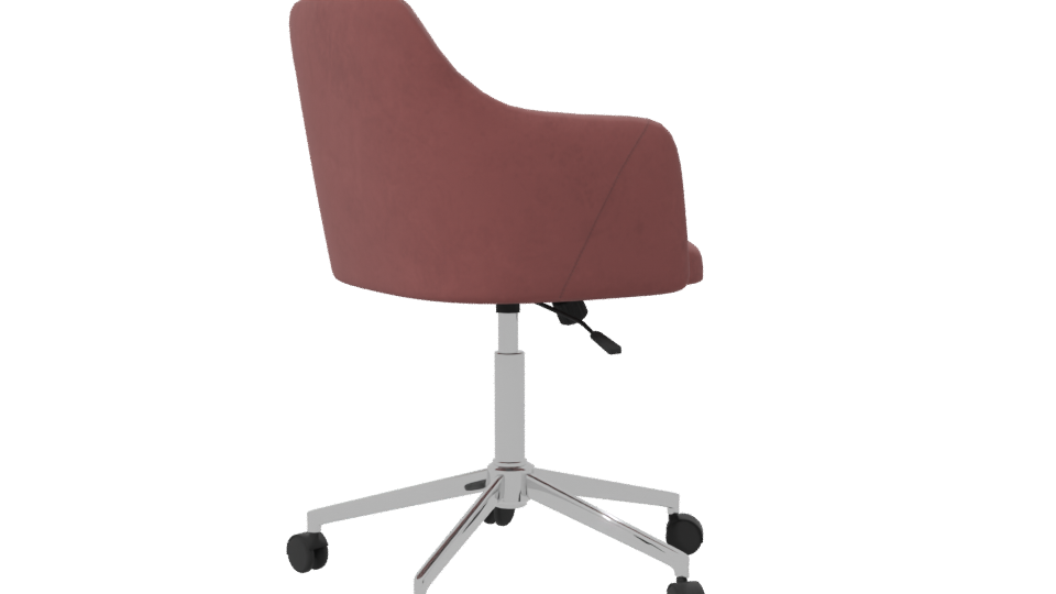 Stylish Ergonomic Office Chair 3D - Professional 3D Model Render 7