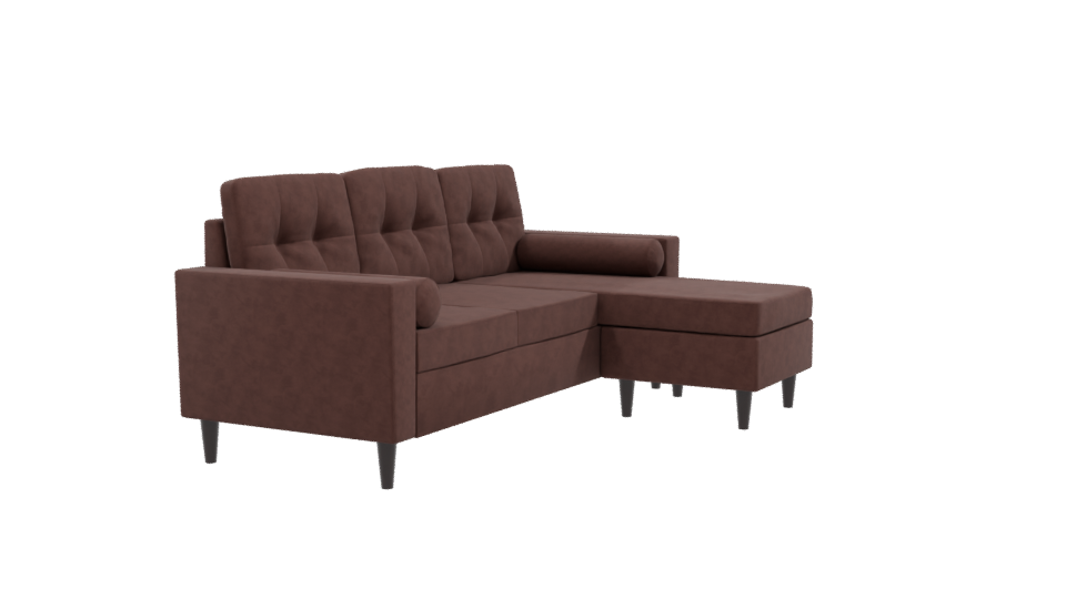 Stylish Modern Sofa Model - Professional 3D Model Render 9
