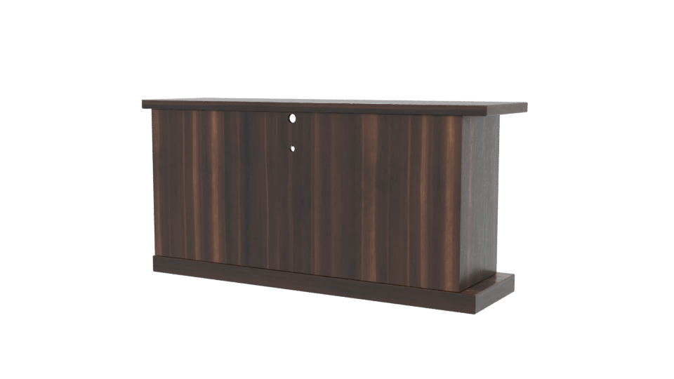 Stylish Wooden Console Table 3D - Professional 3D Model Render 6