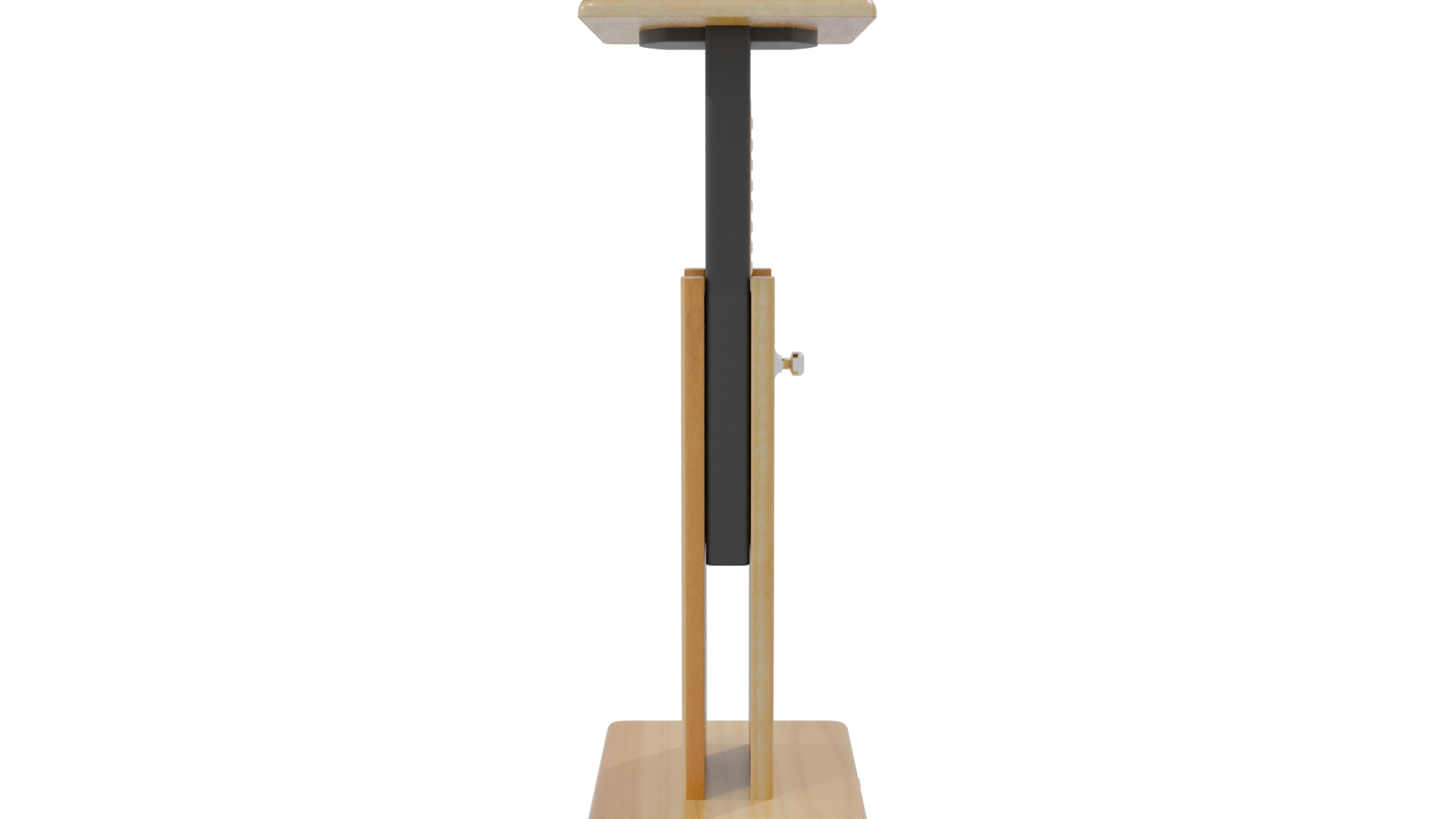 Stylish Wooden Podium 3D Model - Professional 3D Model Render 23