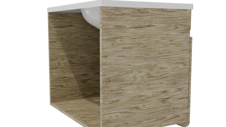 Elegant Modern Console Table 3D - Professional 3D Model Render 7