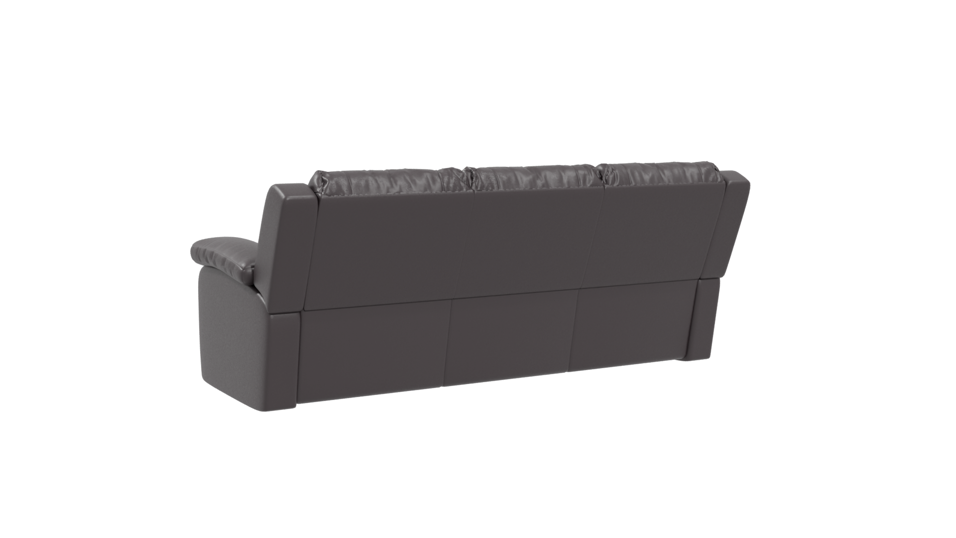 Luxurious Reclining Sofa Model - Professional 3D Model Render 4