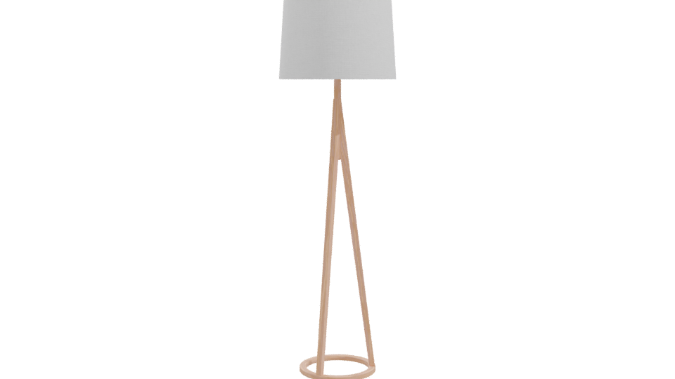 Stylish Minimalist Floor Lamp 3D - Professional 3D Model Render 10