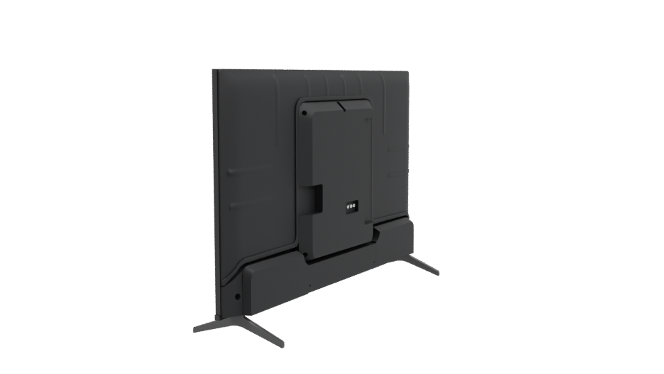 Sleek Modern Television Model - Professional 3D Model Render 3