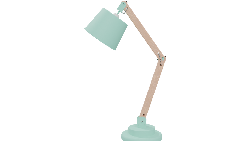 Stylish Desk Lamp 3D Model - Professional 3D Model Render 5