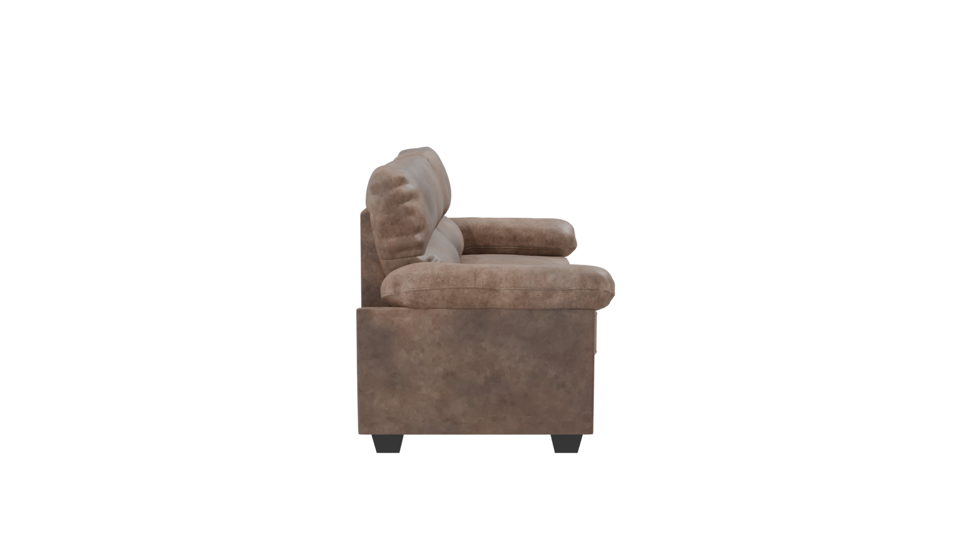 Stylish Leather Sofa Model - Professional 3D Model Render 8