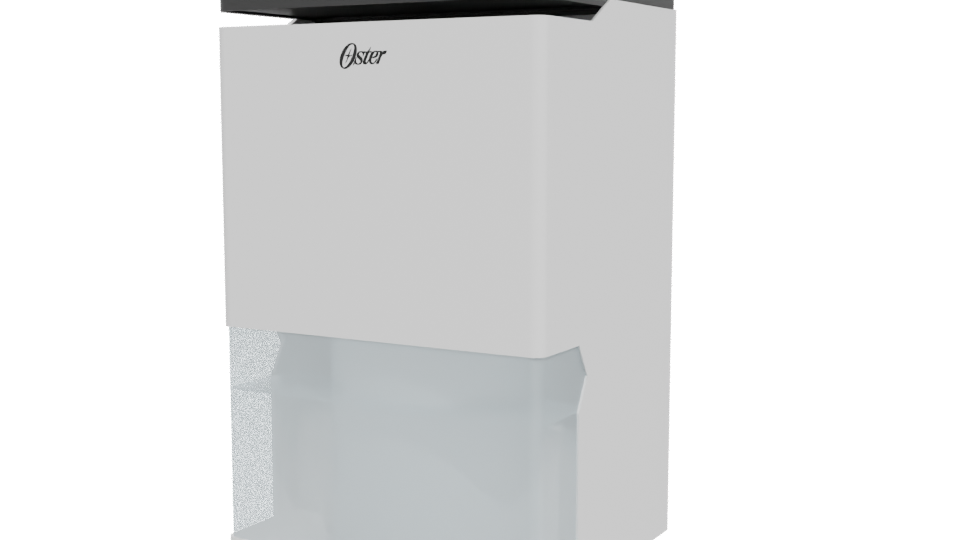 Minimalist Trash Bin 3D Model - Professional 3D Model Render 12