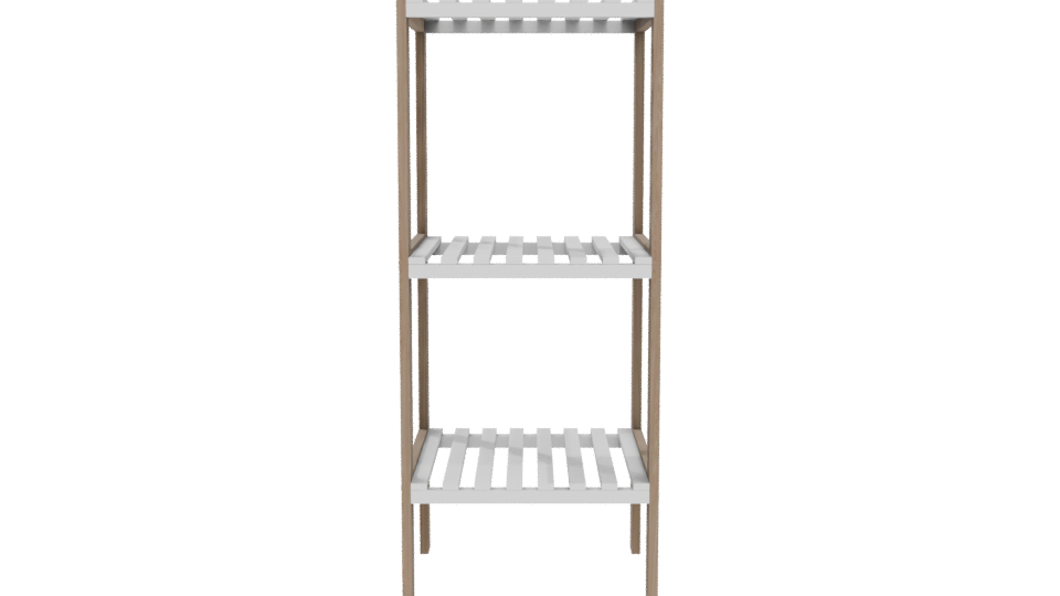 Repisa Mad 2 Band 3D Model - Professional 3D Model Render 5