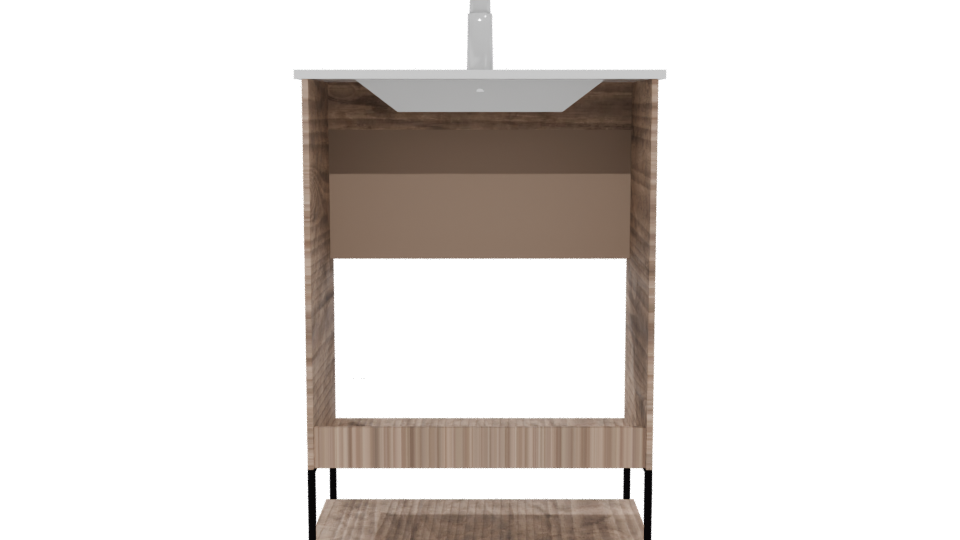 Stylish Bathroom Vanity 3D Model - Professional 3D Model Render 5