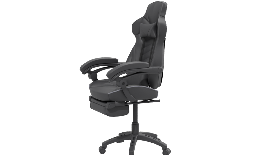 Ergonomic Gaming Chair 3D Model - Professional 3D Model Render 13