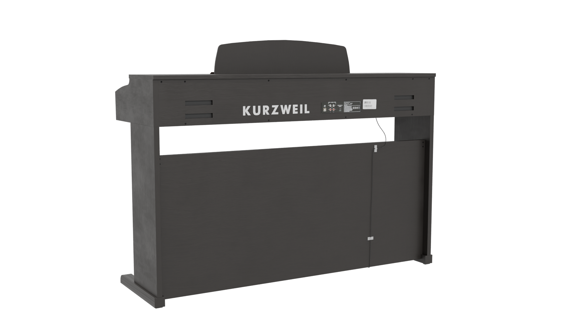 Stylish Digital Piano Model 3D - Professional 3D Model Render 4