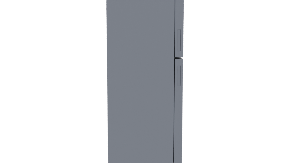 Realistic Household Refrigerator Model - Professional 3D Model Render 8