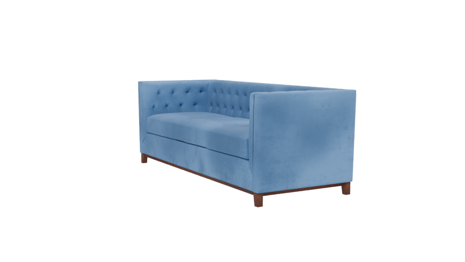 Sofá Roma 3C Velvet Sofa 3D - Professional 3D Model Render 13