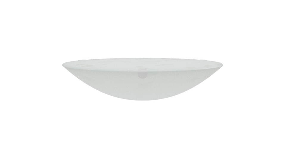 Elegant Shallow Glass Bowl 3D - Professional 3D Model Render 13