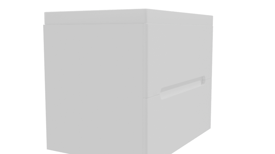 Stylish Minimalist Storage Box 3D Model - Professional 3D Model Render 9