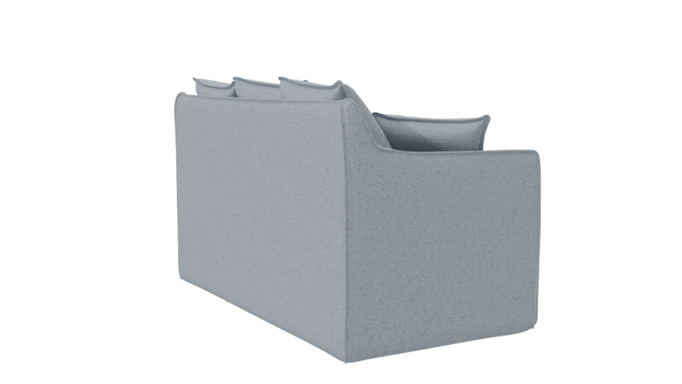 Stylish Modern Fabric Sofa 3D Model - Professional 3D Model Render 7