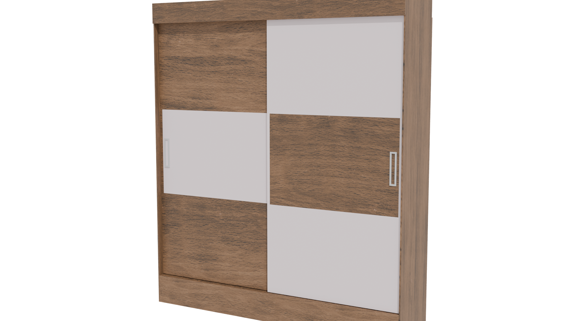 Stylish Modern Storage Cabinet 3D Model - Professional 3D Model Render 12