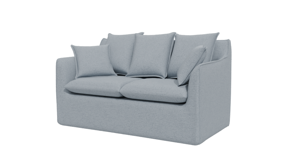 Stylish Modern Fabric Sofa 3D Model - Professional 3D Model Render 12
