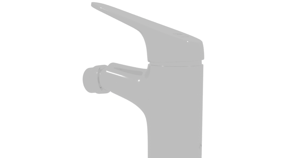 Sleek Modern Faucet 3D Model - Professional 3D Model Render 3