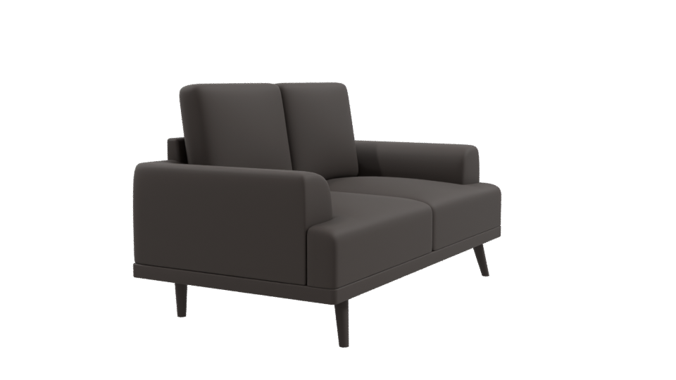 Modern Dark Gray Sofa 3D - Professional 3D Model Render 9
