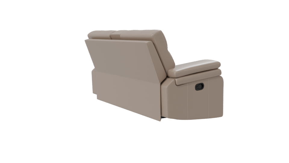 Stylish Reclining Sofa 3D Model - Professional 3D Model Render 7